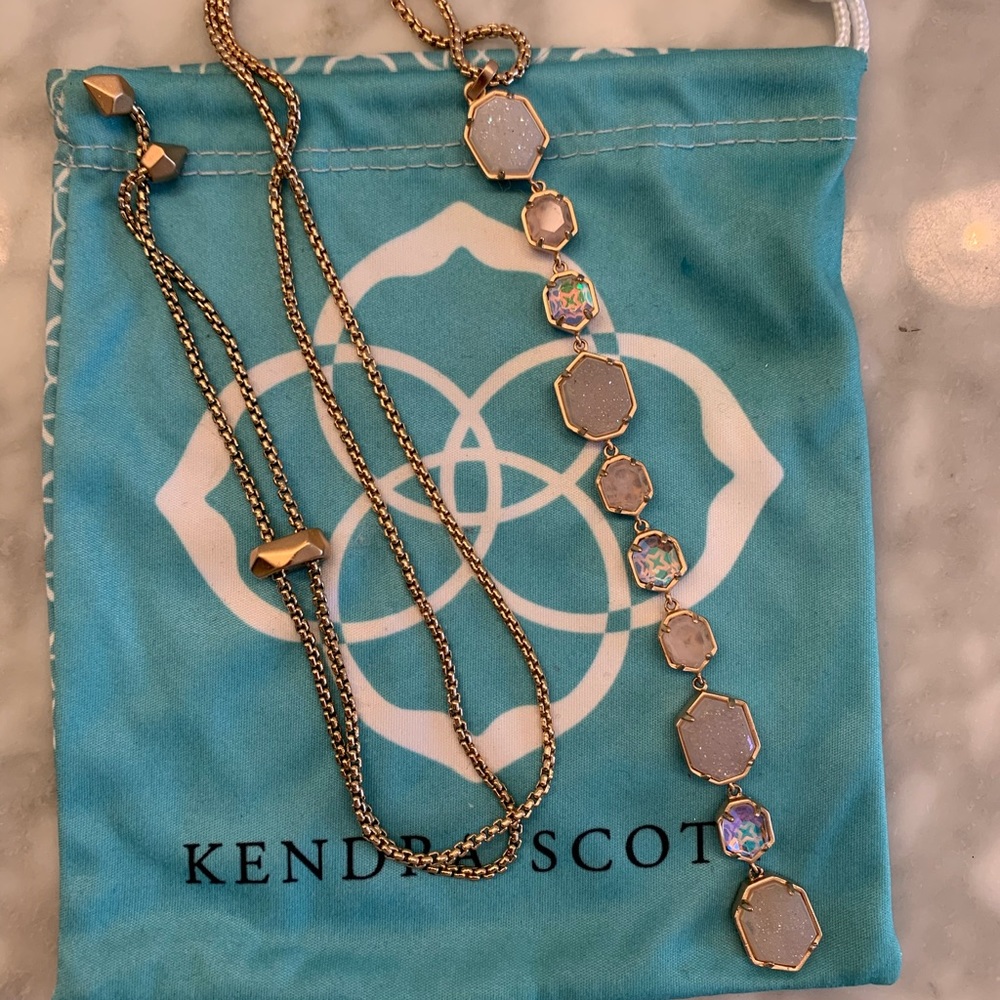 Kendra Scott Rose Gold Darrell Necklace